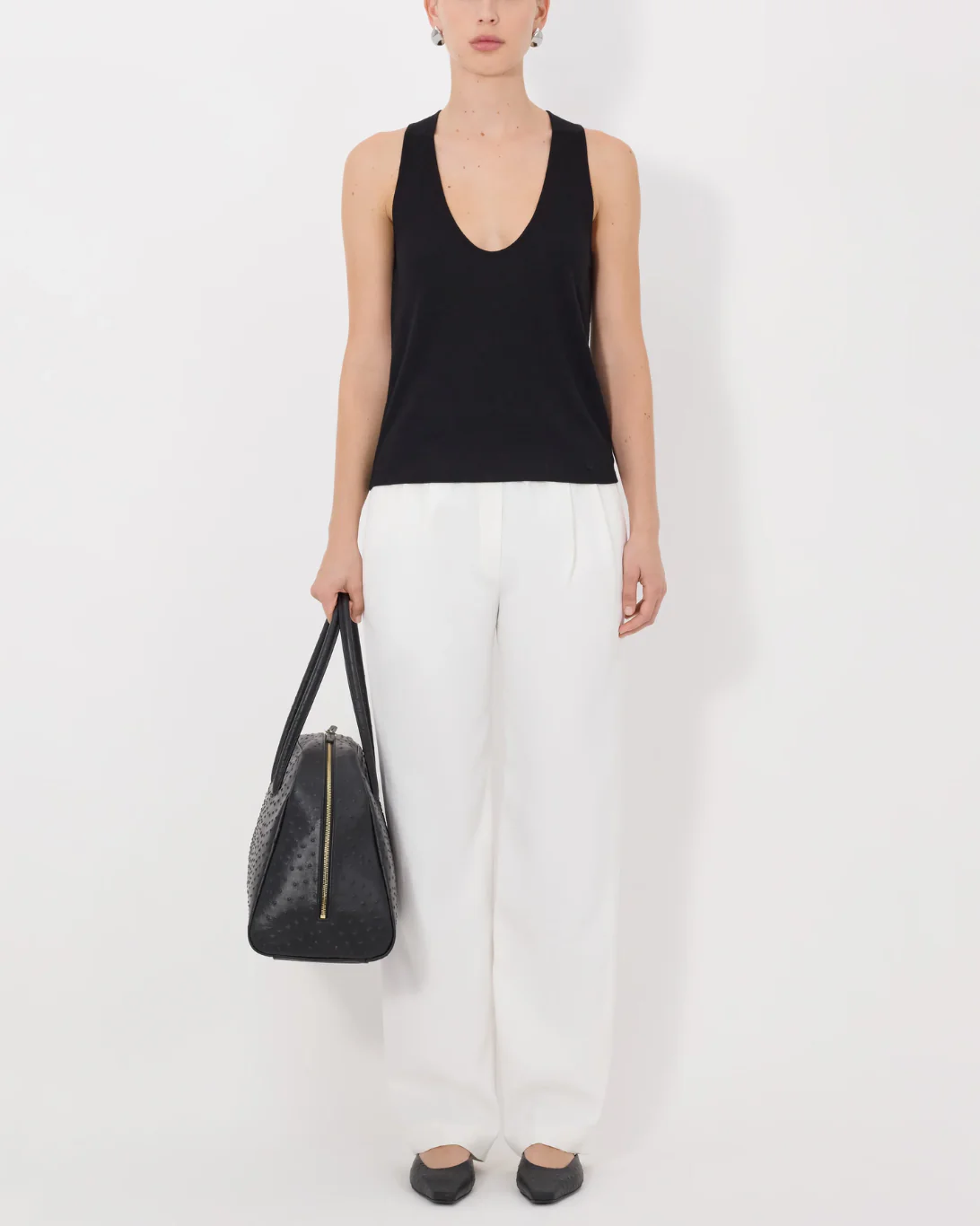 Albia Tank Top | Black - Image 2