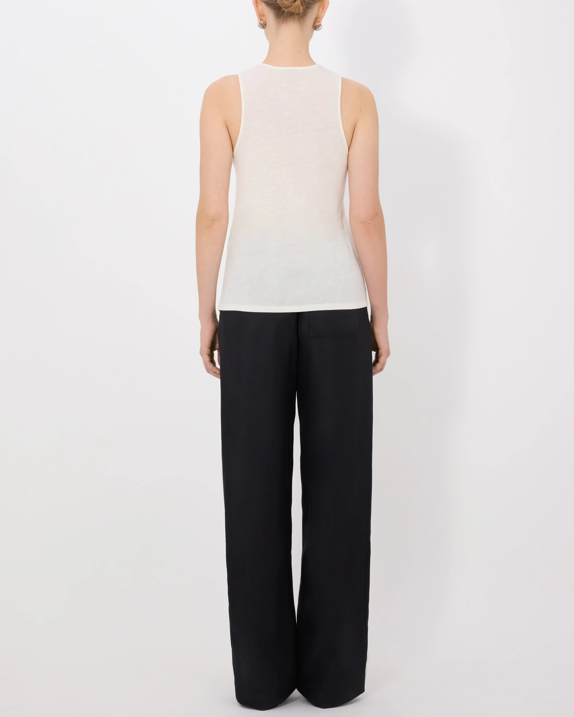 Albia Tank Top | Ivory - Image 4
