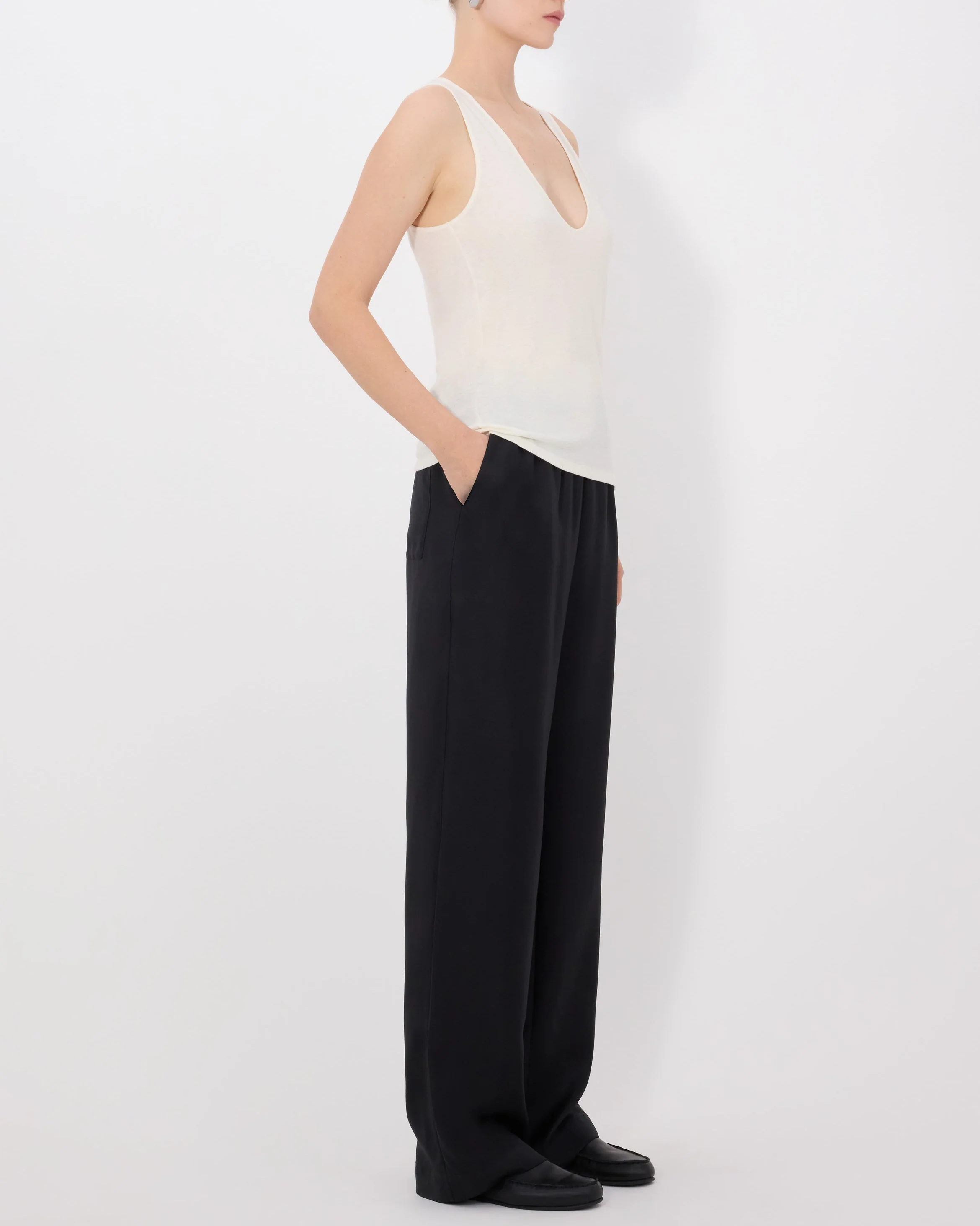 Albia Tank Top | Ivory - Image 5