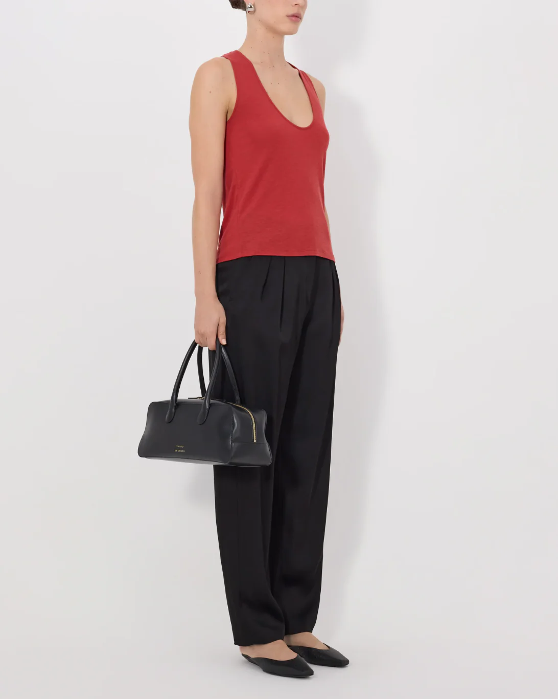 Albia Tank Top | Red - Image 3