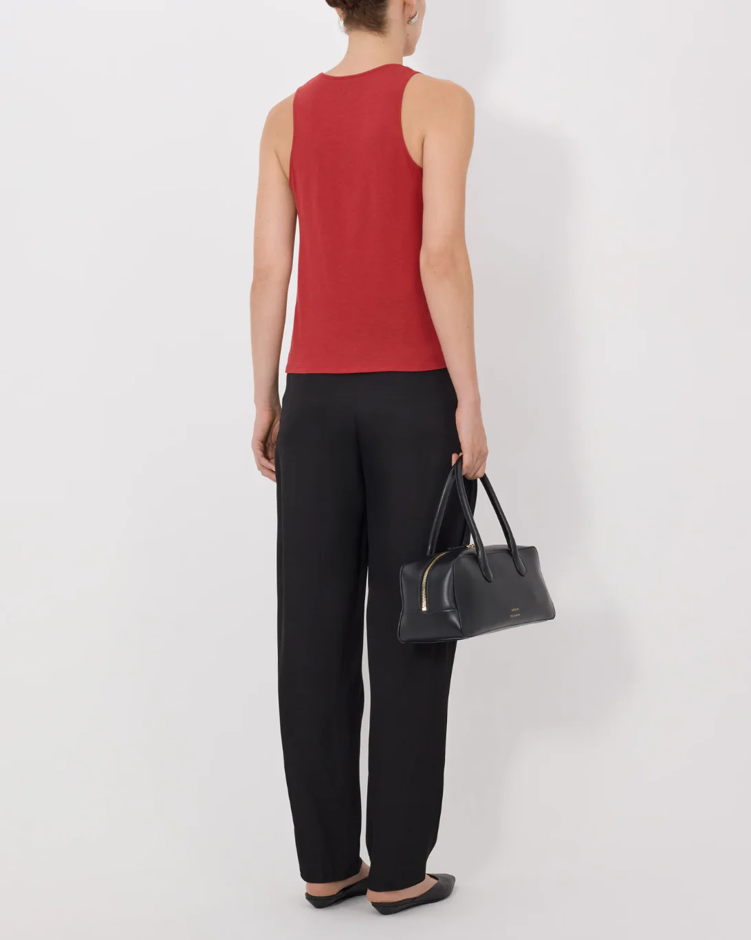 Albia Tank Top | Red - Image 5