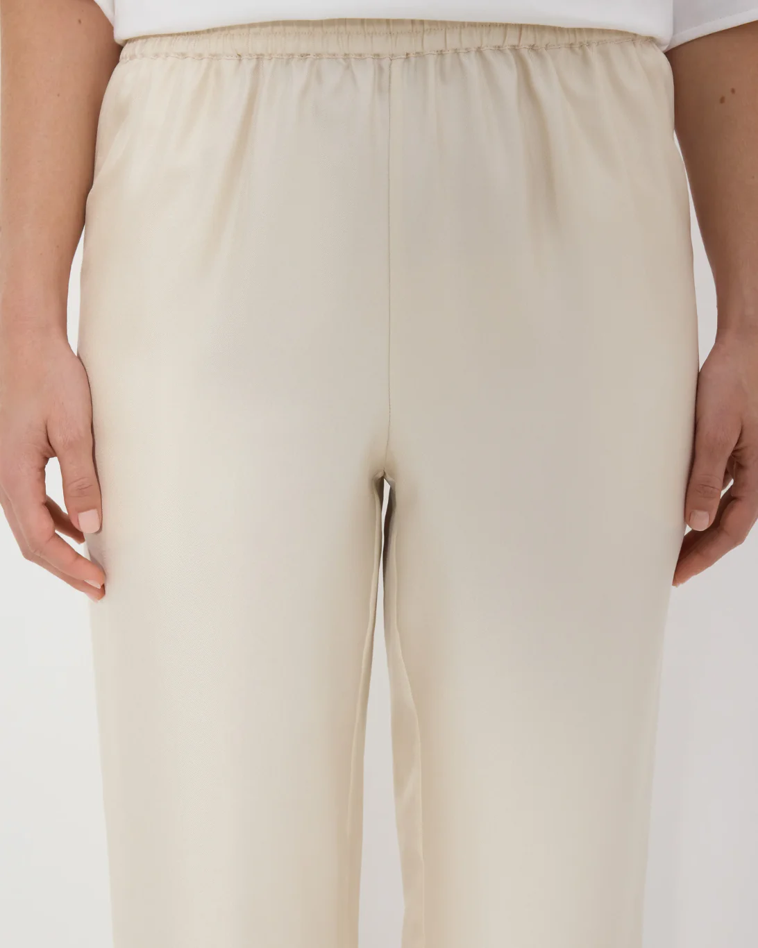 Alera Wide Leg Pant | Ivory - Image 4
