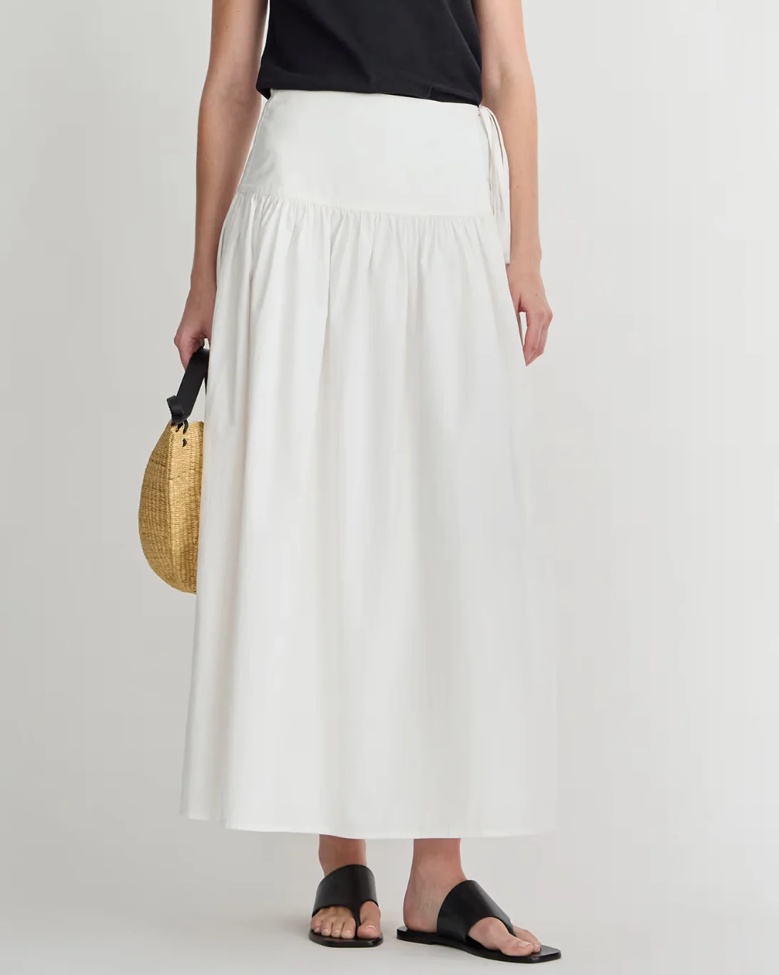 Angeli Maxi Skirt | Cream - Image 2