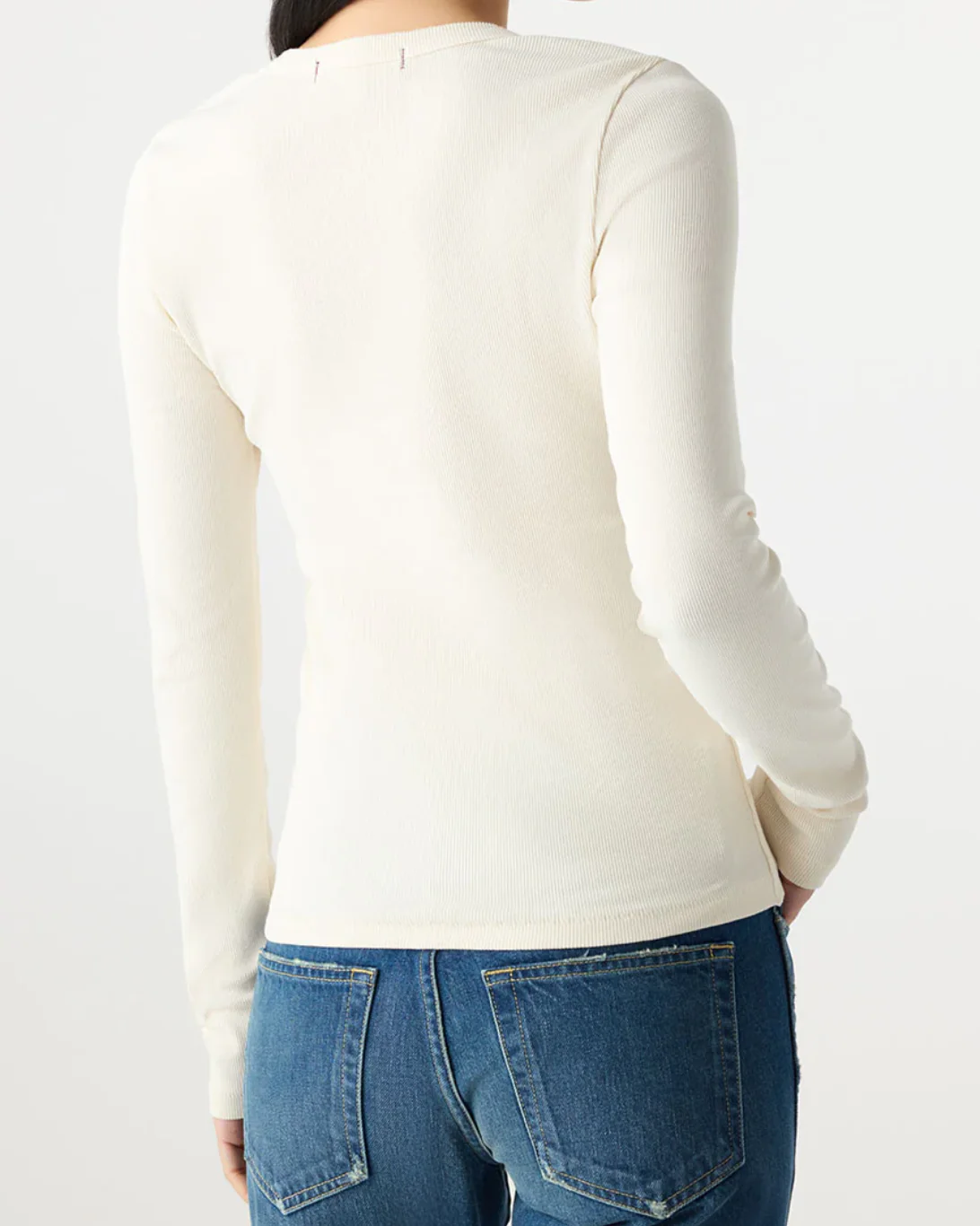 Angelina Long sleeve | Bone - Image 4