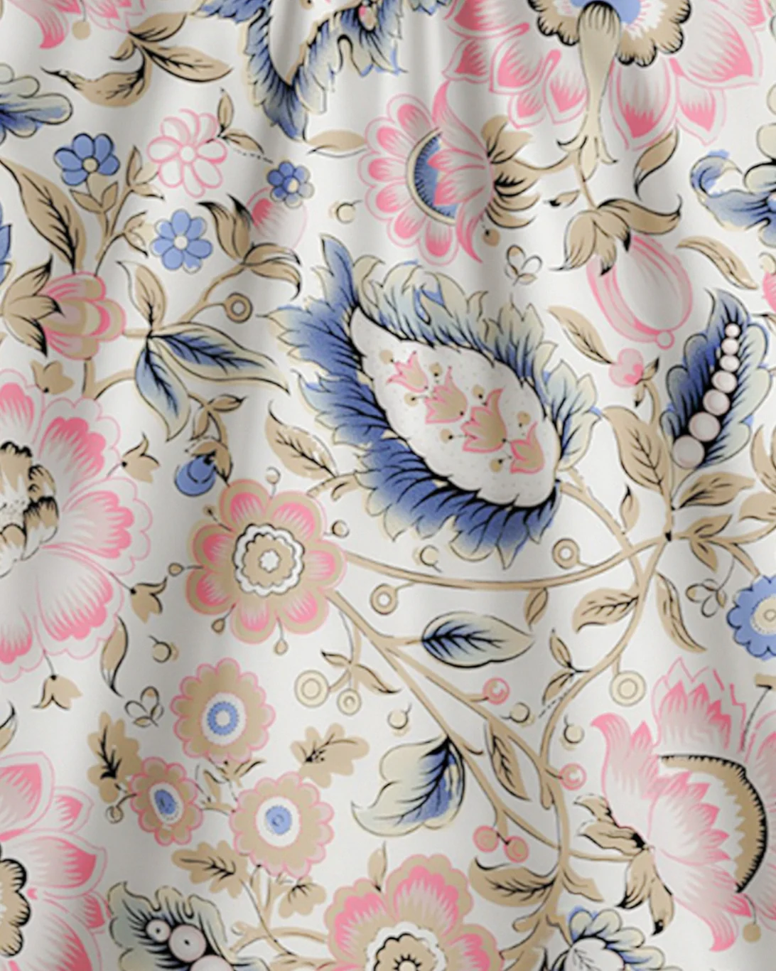 Annabel Melon Bloom Shirt | Off-White - Image 3