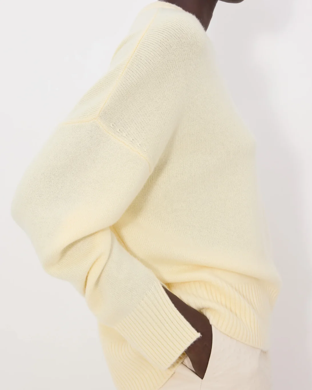 Anton Crewneck Sweater | Butter - Image 4