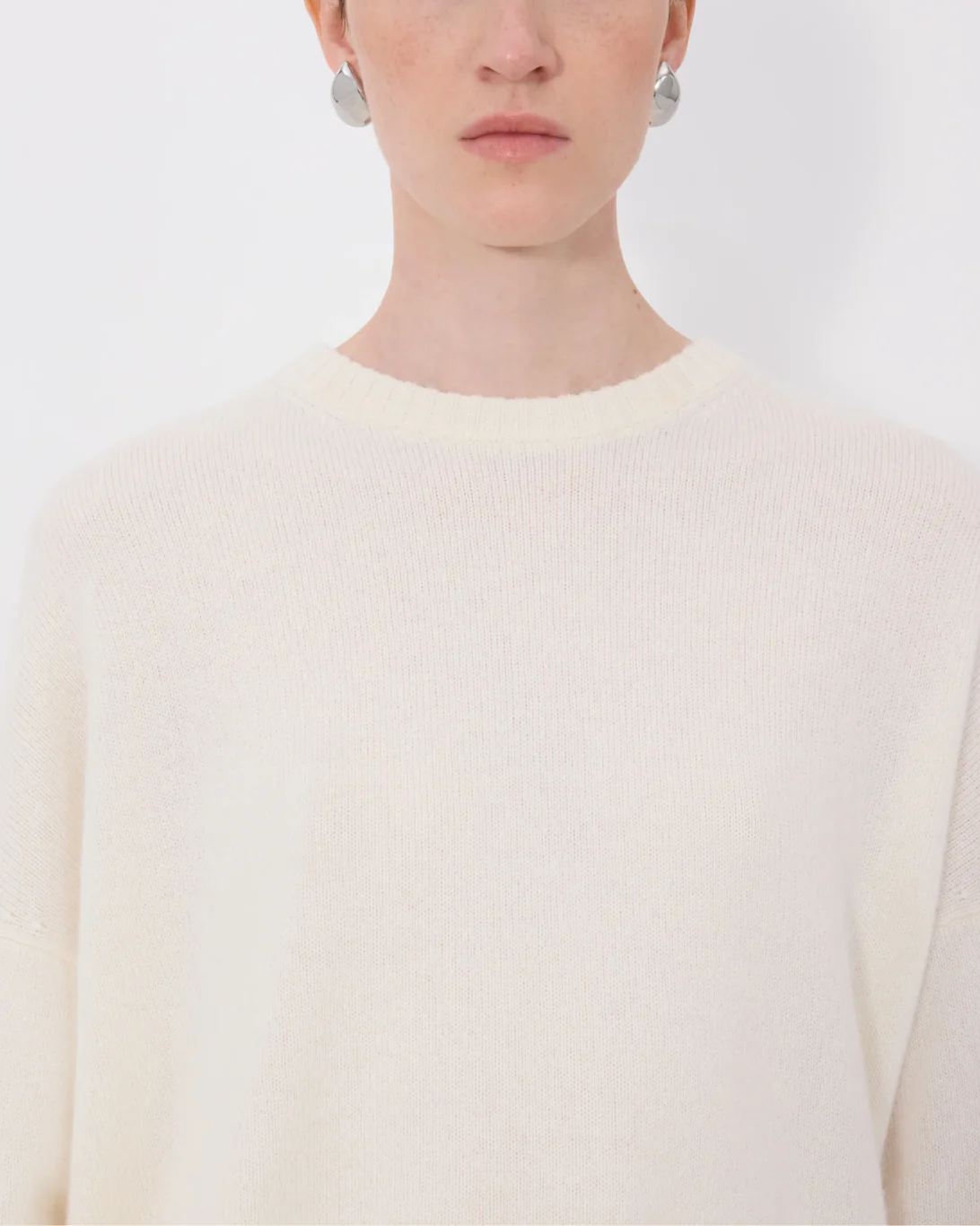 Anton Crewneck Sweater | Ivory - Image 3