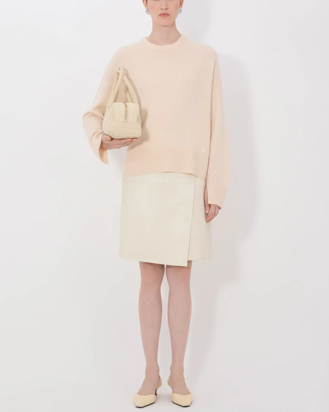 Anton Crewneck Sweater | Light Pink - Image 3