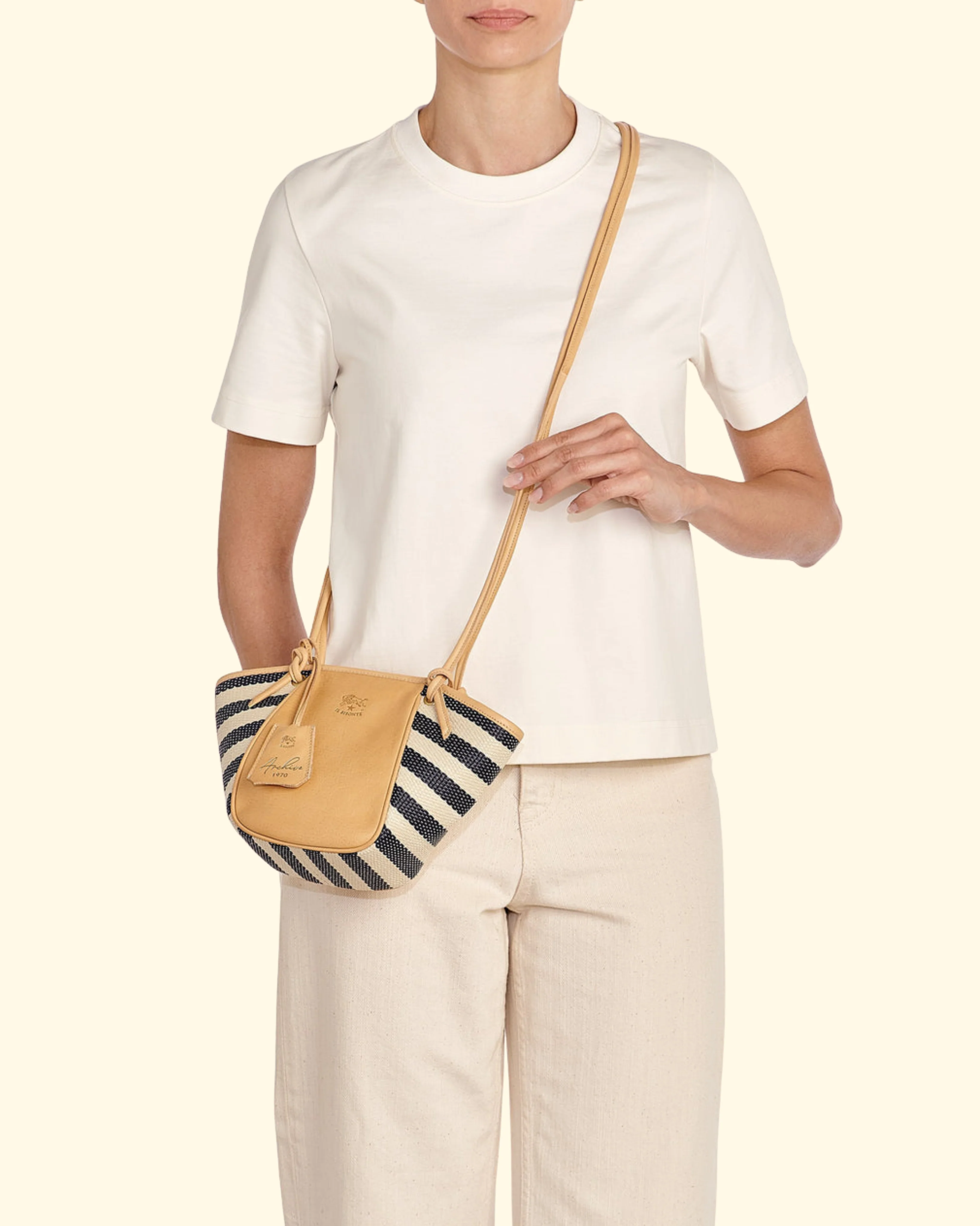 Archive 1970 Crossbody | Riga Blue & Naturale - Image 4