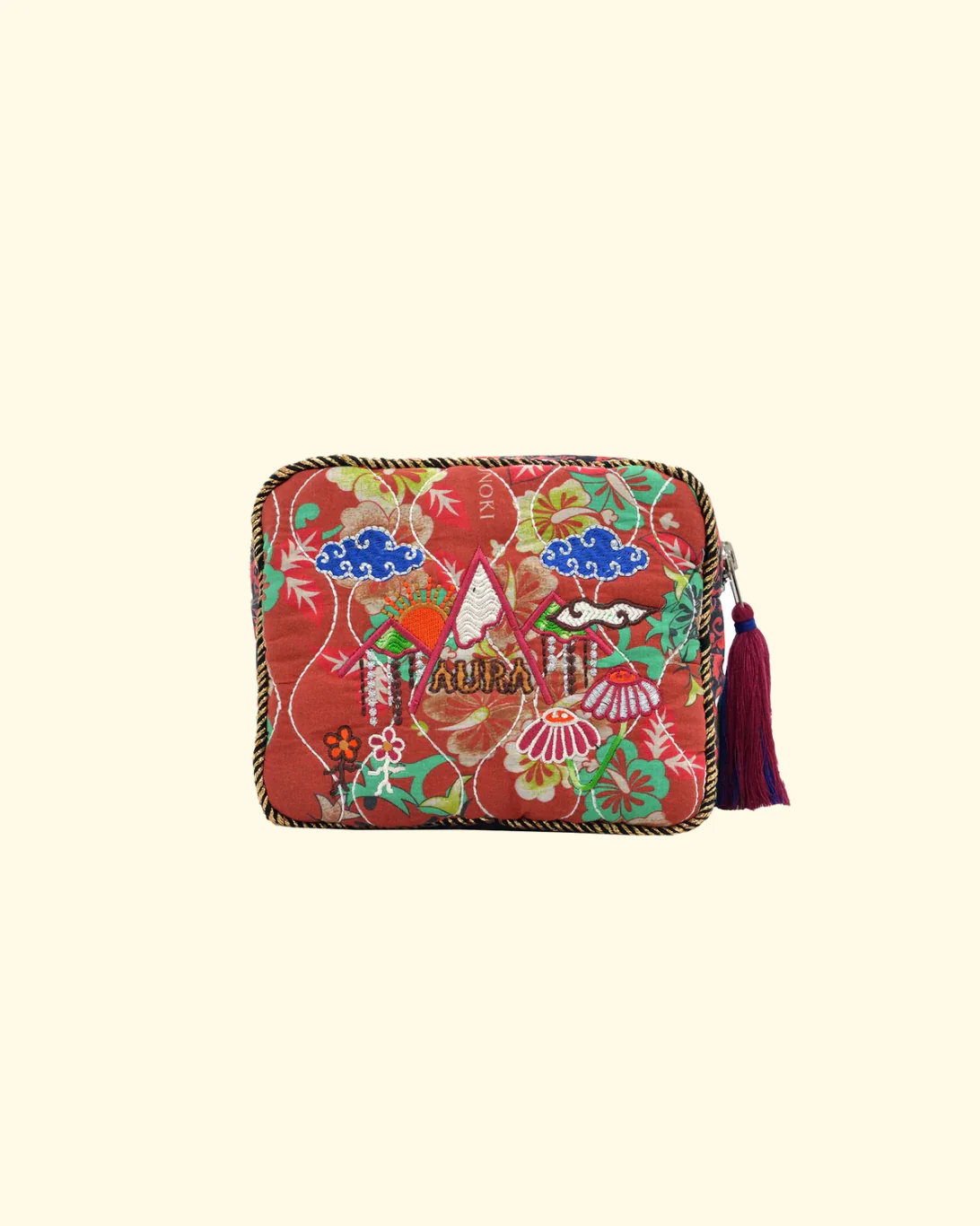 Aura Mini Pouch | Terracota/Black - Image 2