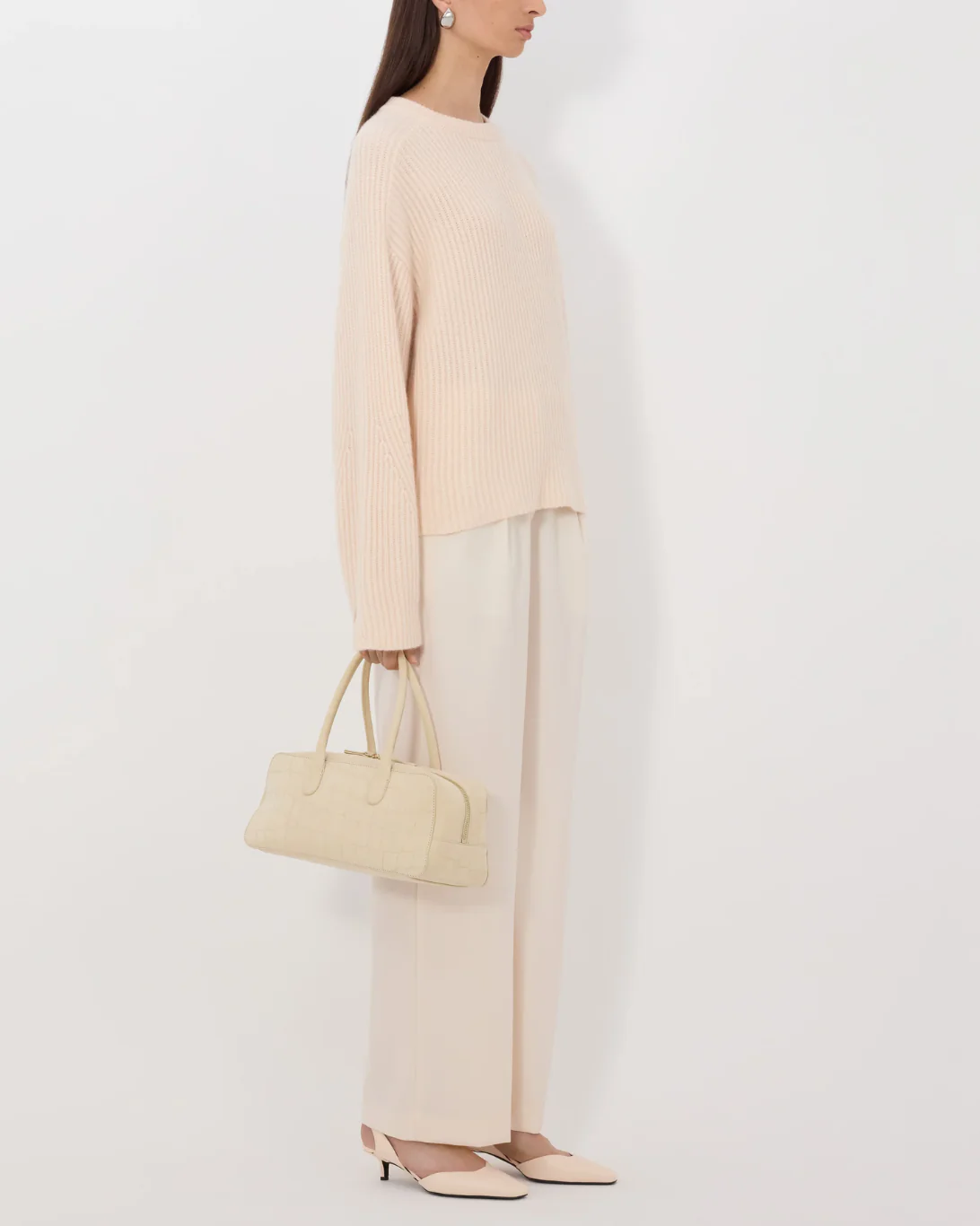 Axel Ribbed Sweater | Light Pink - Image 5