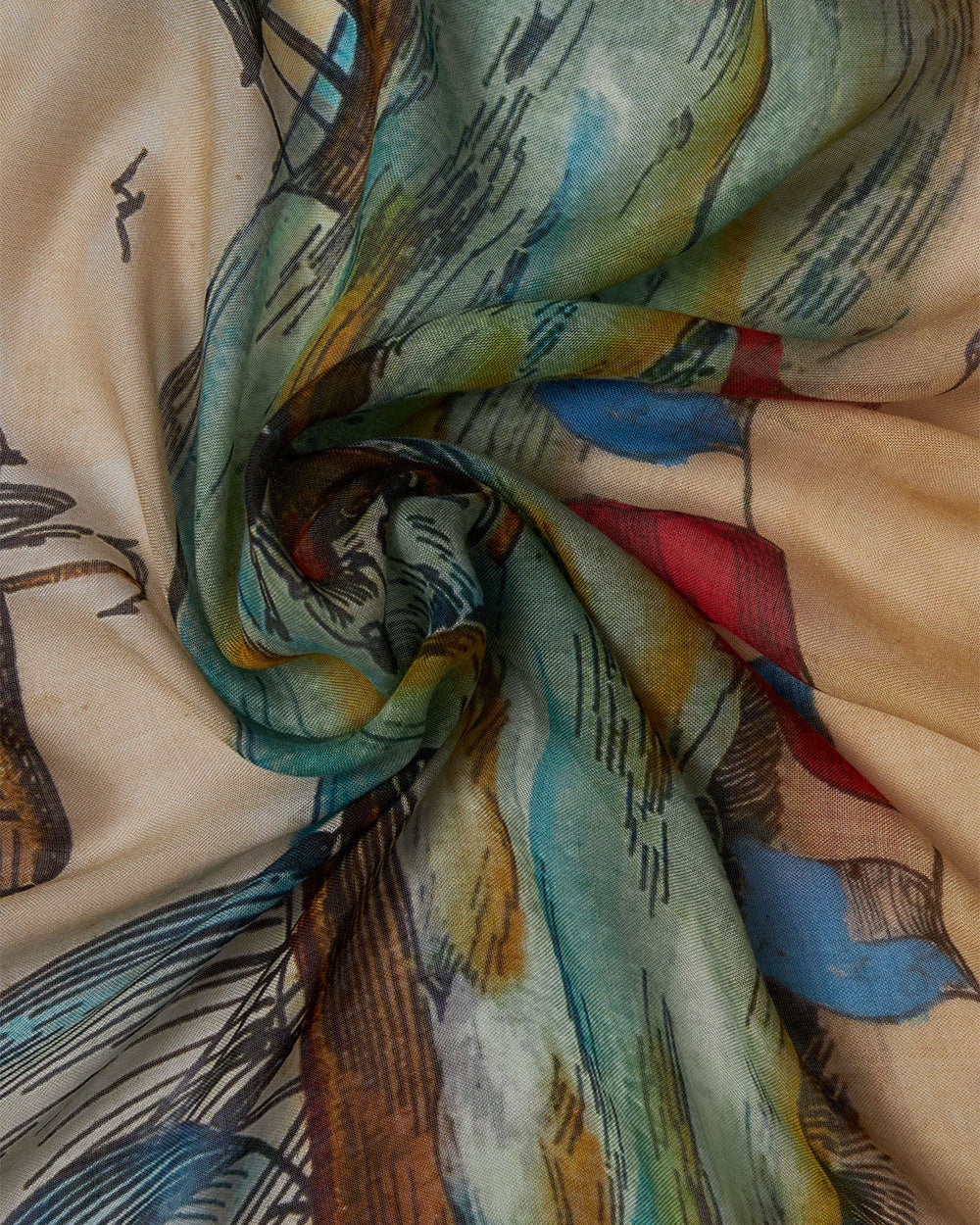 Baloon Scarf | Hot Air Balloon - Image 3