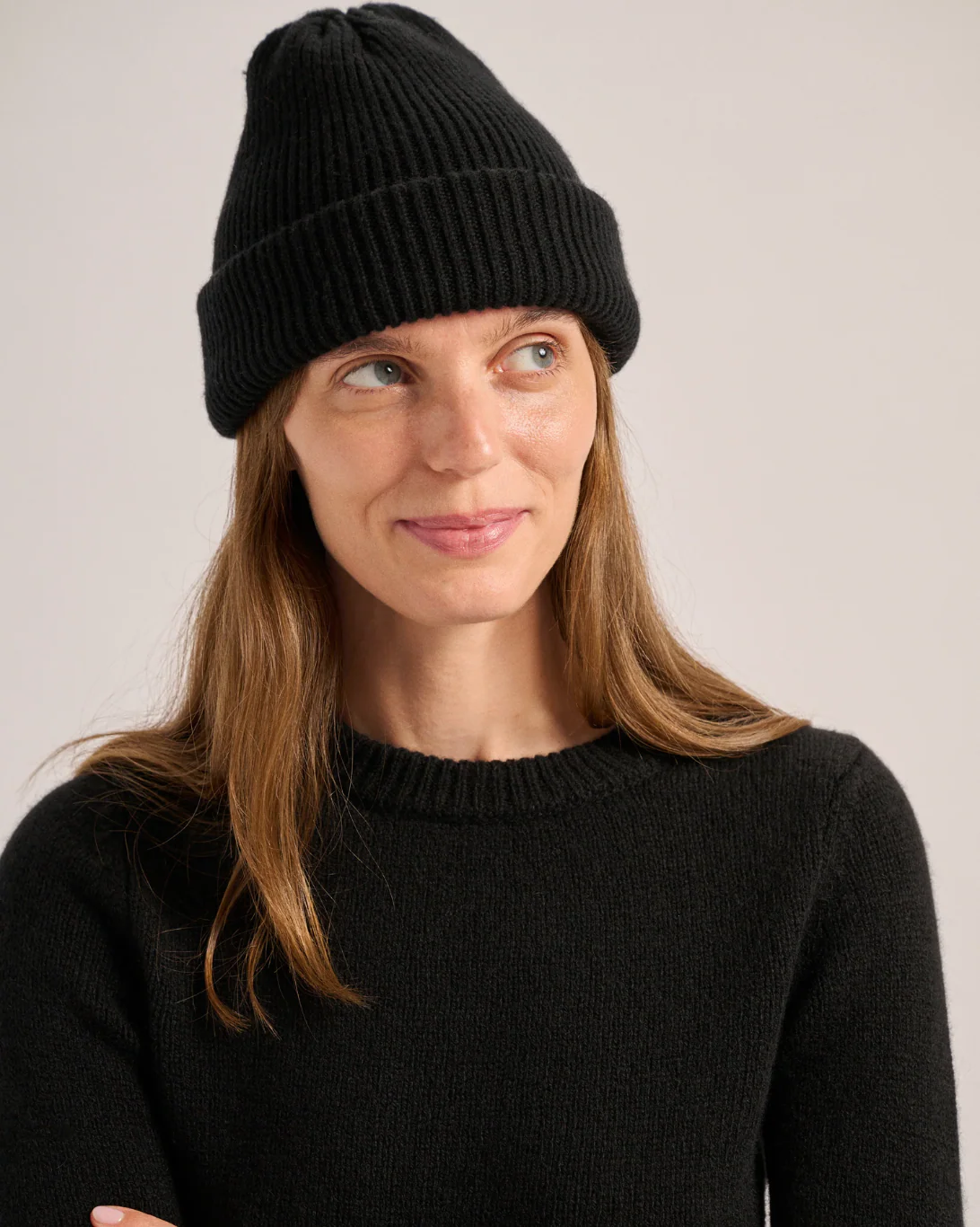 Bebe Beanie | Black Cashmere - Image 3