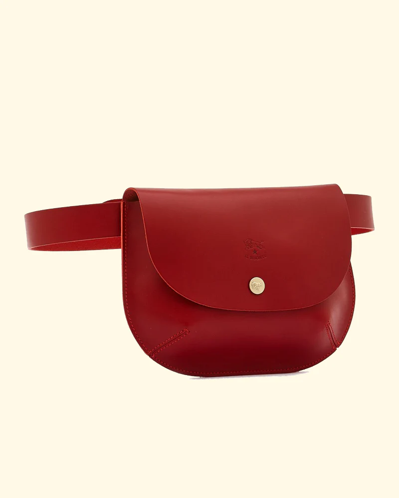Belt Pack Bag Parione | Rosso Rubino - Image 2