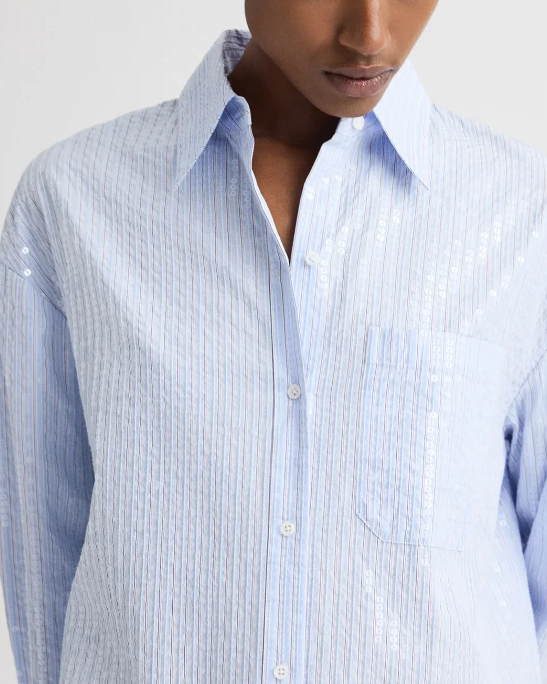 Big Joe Shirt Dress | Blue / Midnight - Image 5