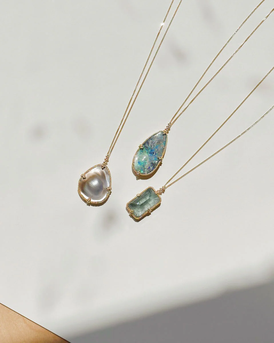 Boulder Opal Necklace | N-3111 - ONLINE ONLY - Image 2