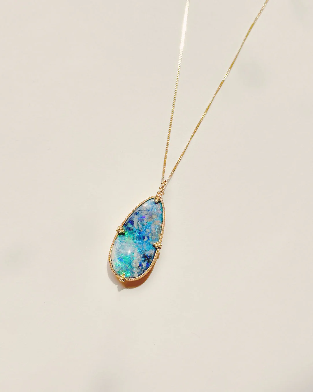 Boulder Opal Necklace | N-3111 - ONLINE ONLY - Image 3