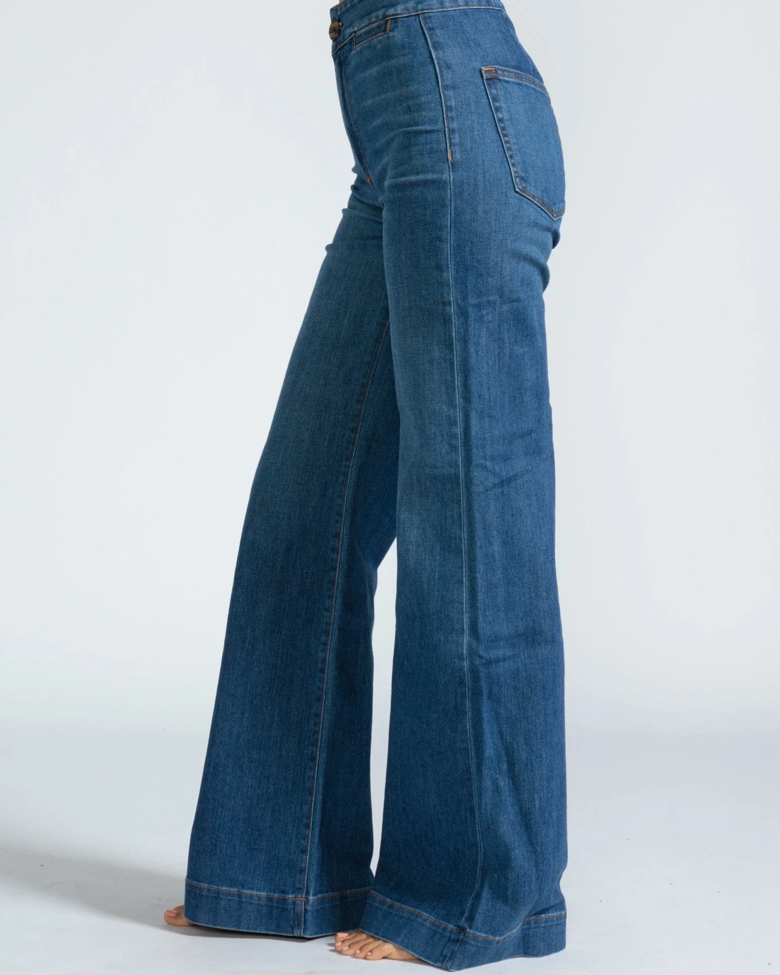 Brighton Wide Leg | Mercury - Image 3