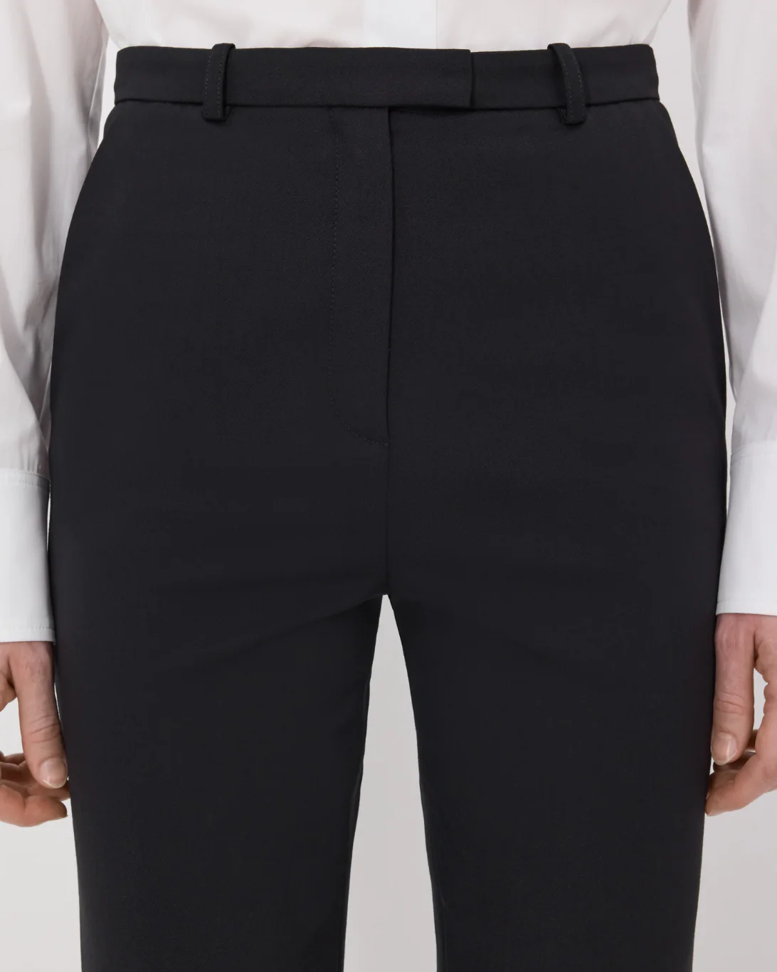 Carlo 3/4 Straight Leg Pant | Black - Image 5