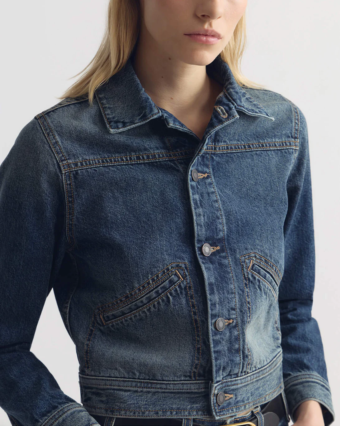 Carly Denim Jacket | Simon Wash - Image 3