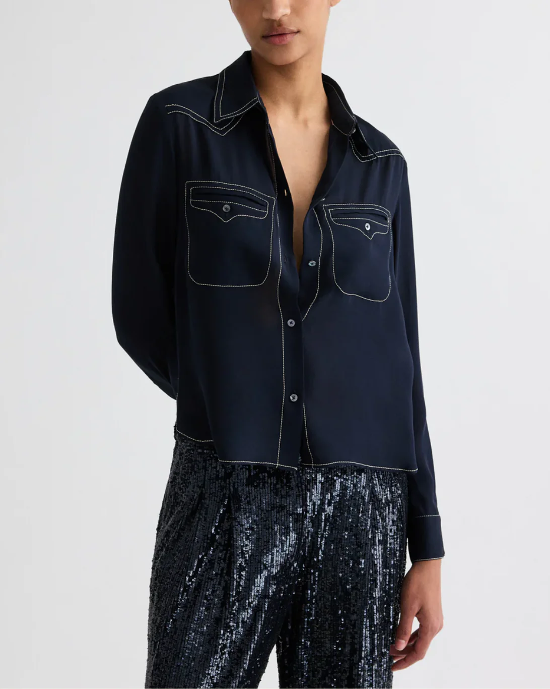 Carter Topstitch | Midnight - Image 2