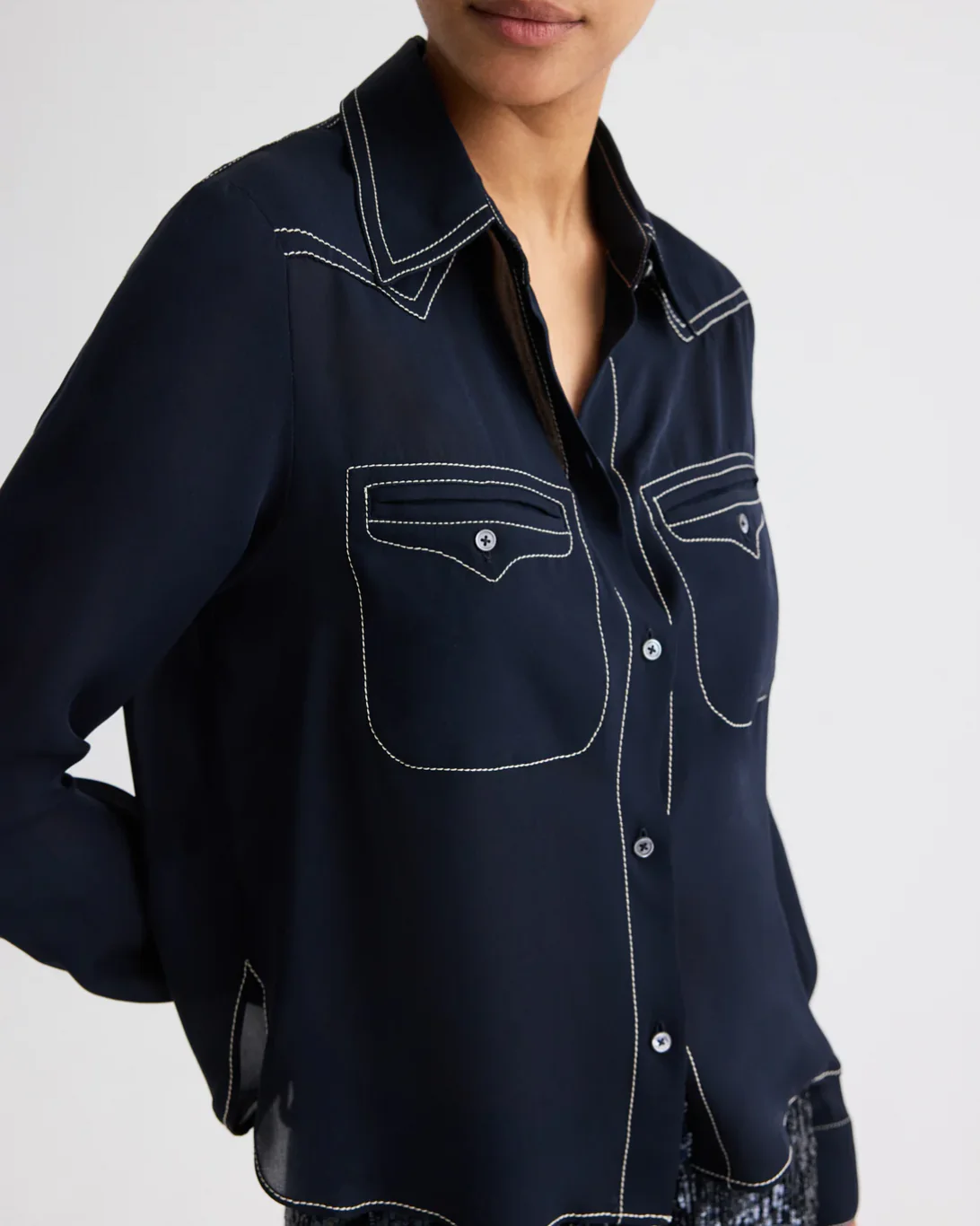 Carter Topstitch | Midnight - Image 3