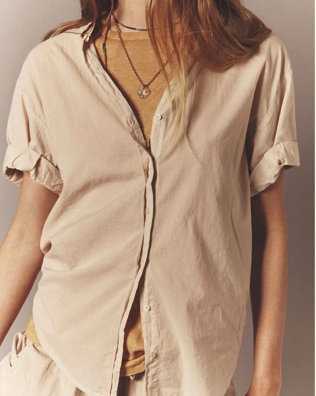 Channing Shirt | Parchment