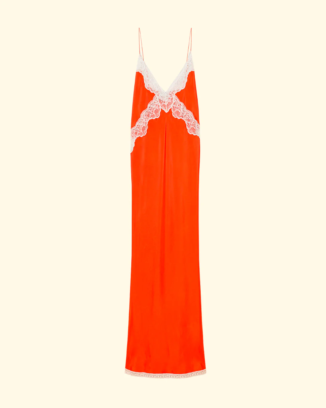 Chic Slip Dress with Lace | Rouge