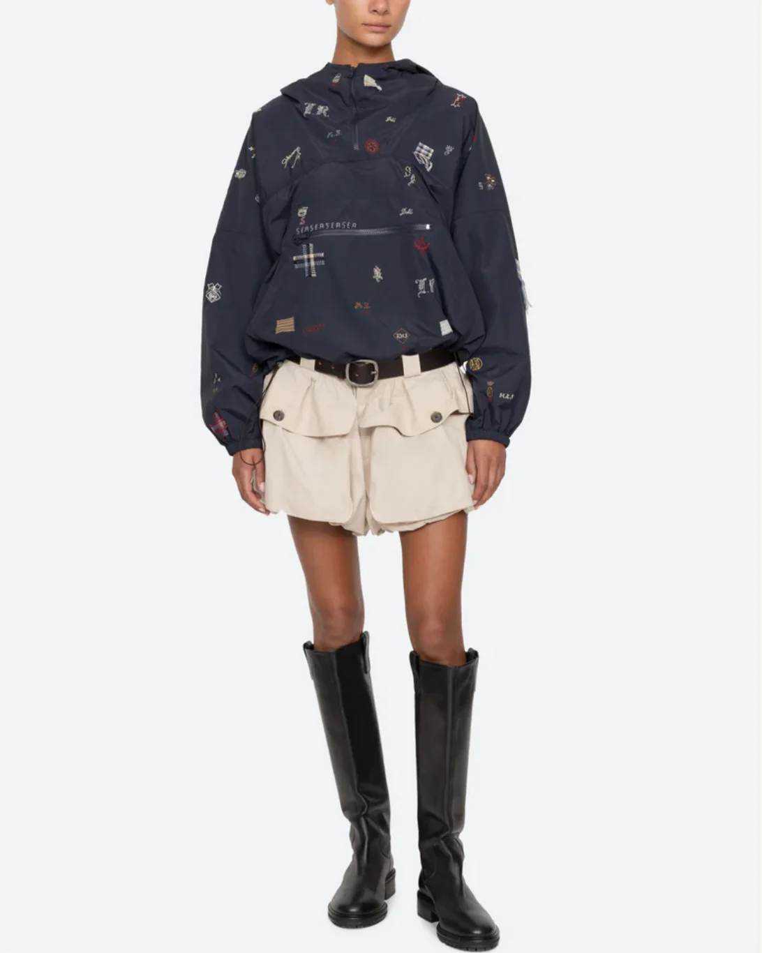 Claira Windbreaker | Navy - Image 6