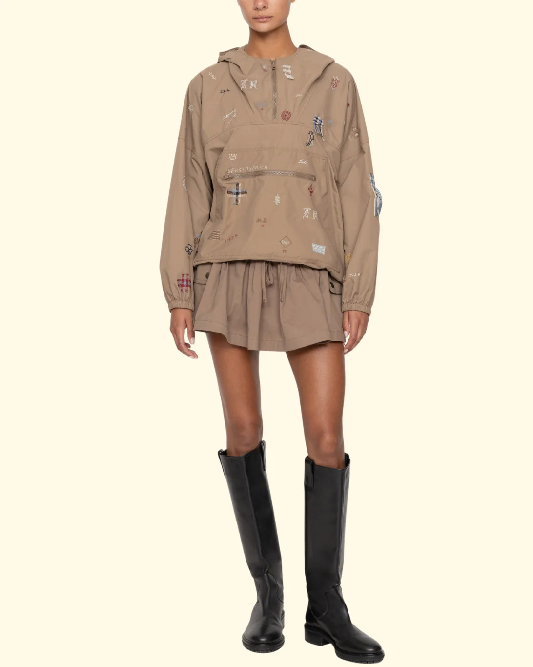 Claira Windbreaker | Stone - Image 2
