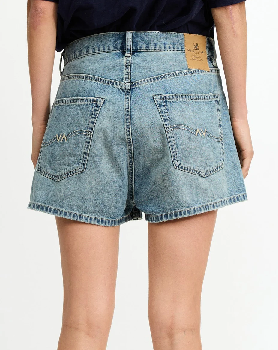 Claire Cargo Short | Holton Indigo - Image 4
