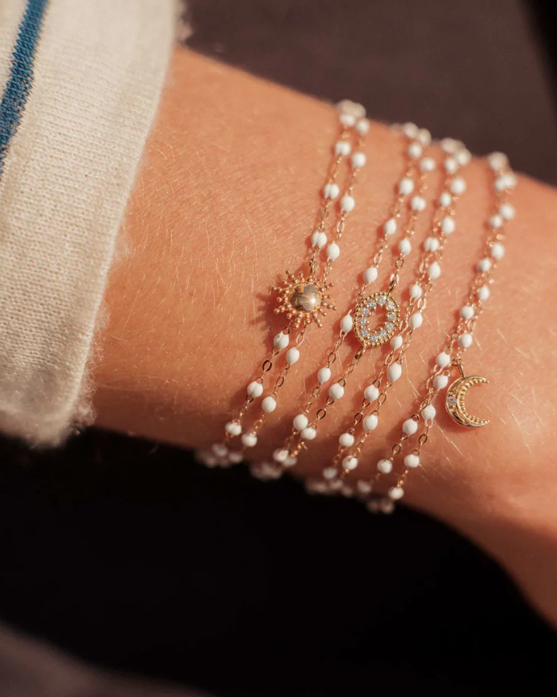 Classic Gigi Bracelet | White - Image 2