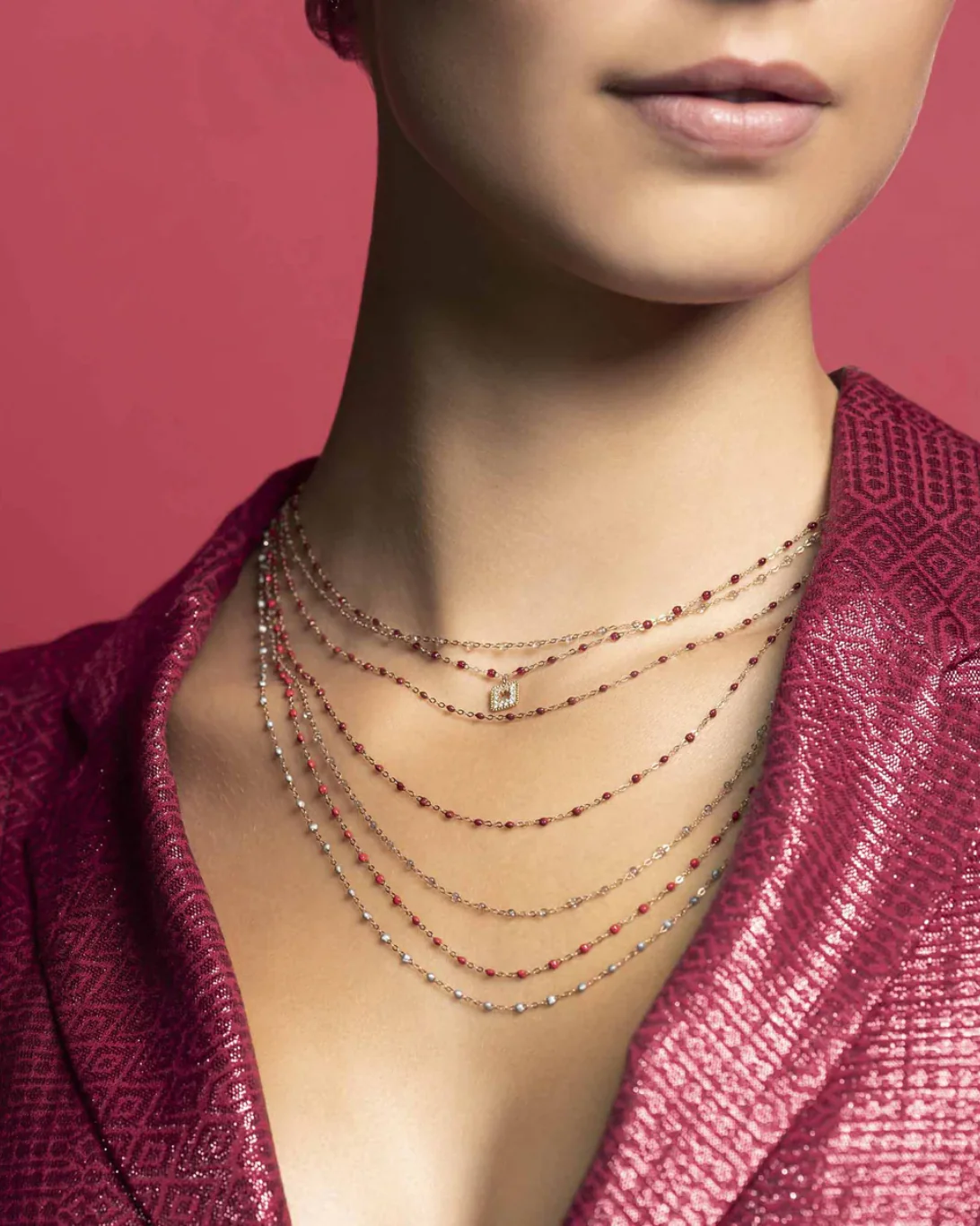 Classic Gigi Necklace | Bordeaux - Image 2