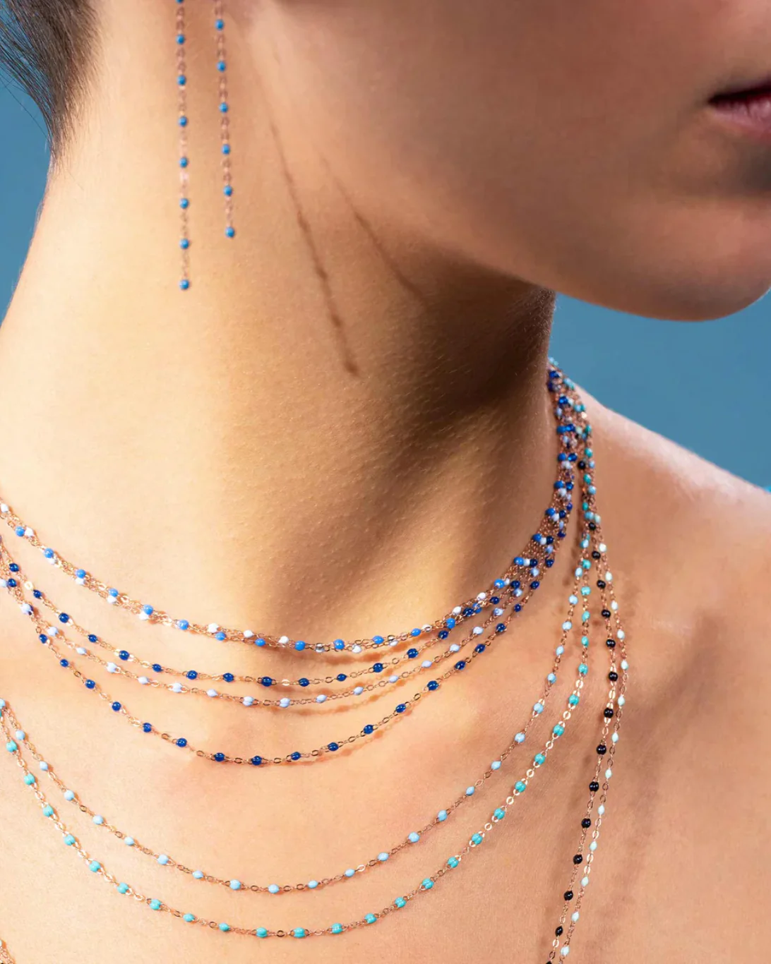 Classic Gigi Necklace | Sapphire - Image 2