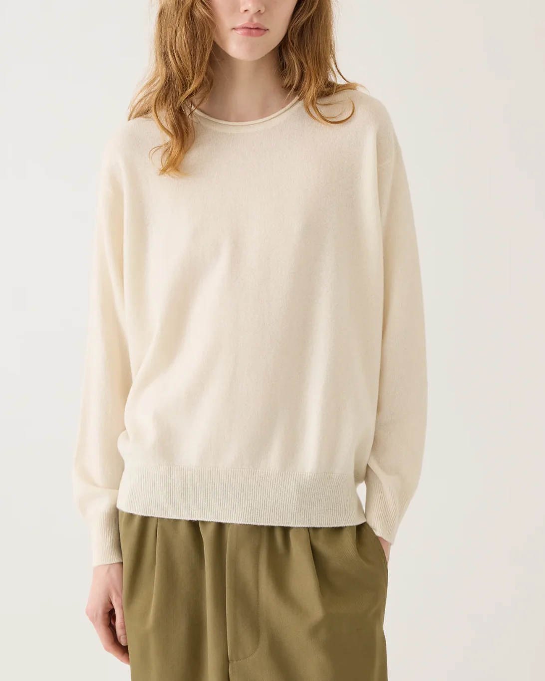 Coco Cashmere Sweater | Ivory - Image 2