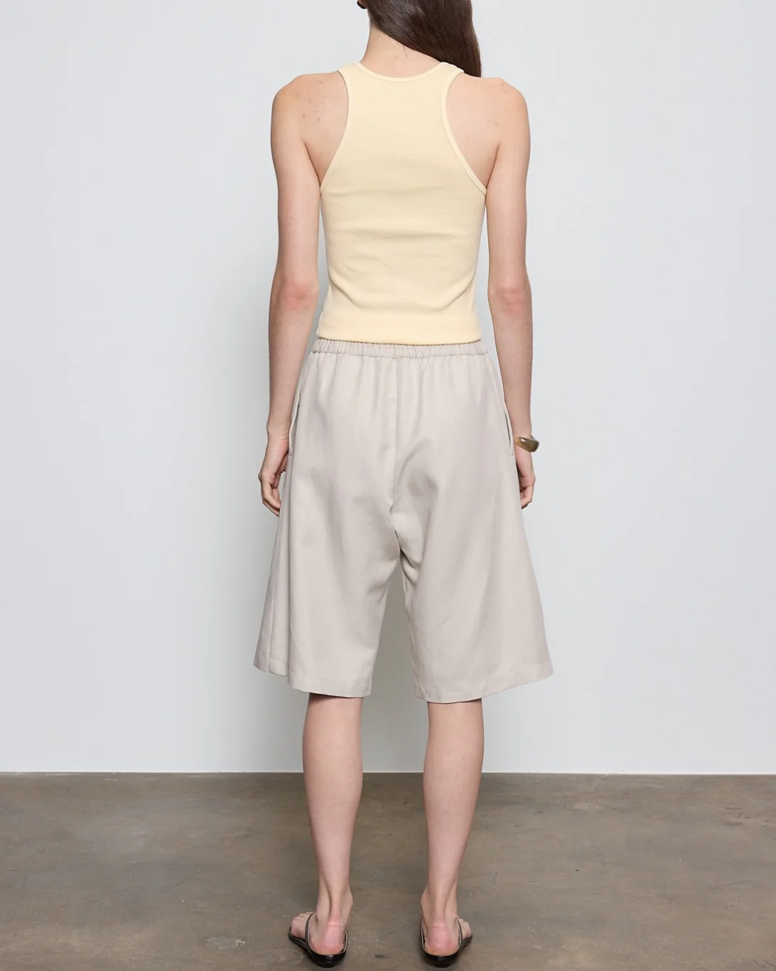 Cotton Rib Boy Tank | Flan - Image 2