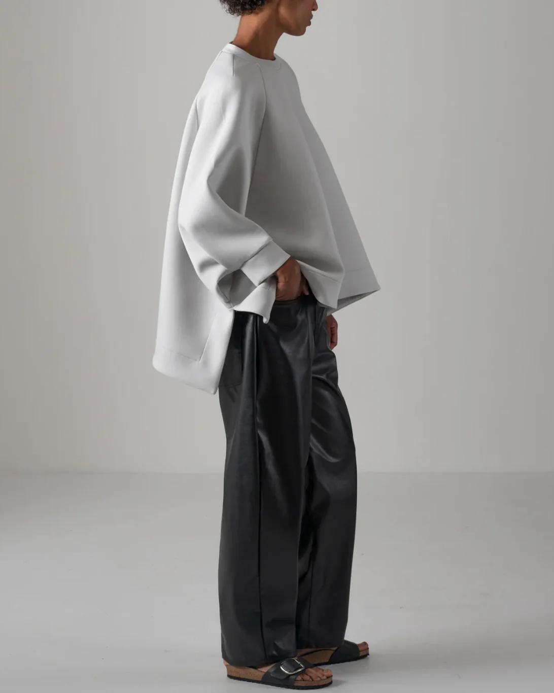 Daisy Top | Ice Grey - Image 2