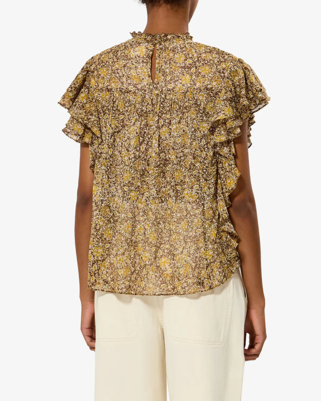 Daliyane Blouse | Khaki - Image 3