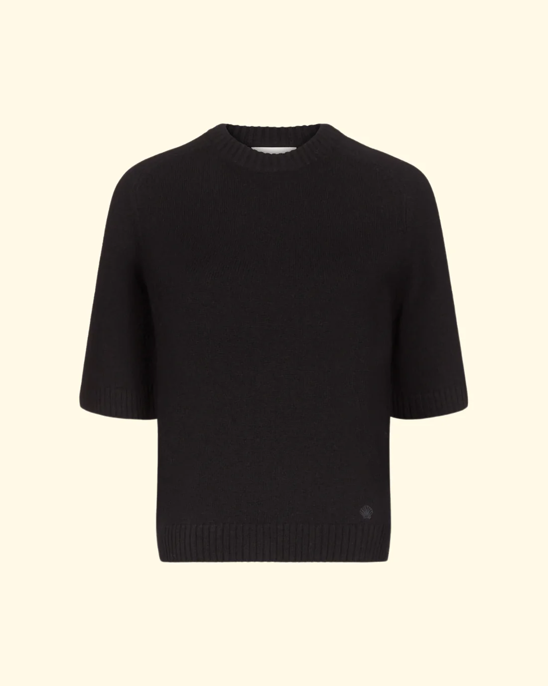 Dara Short-Sleeve Top | Black