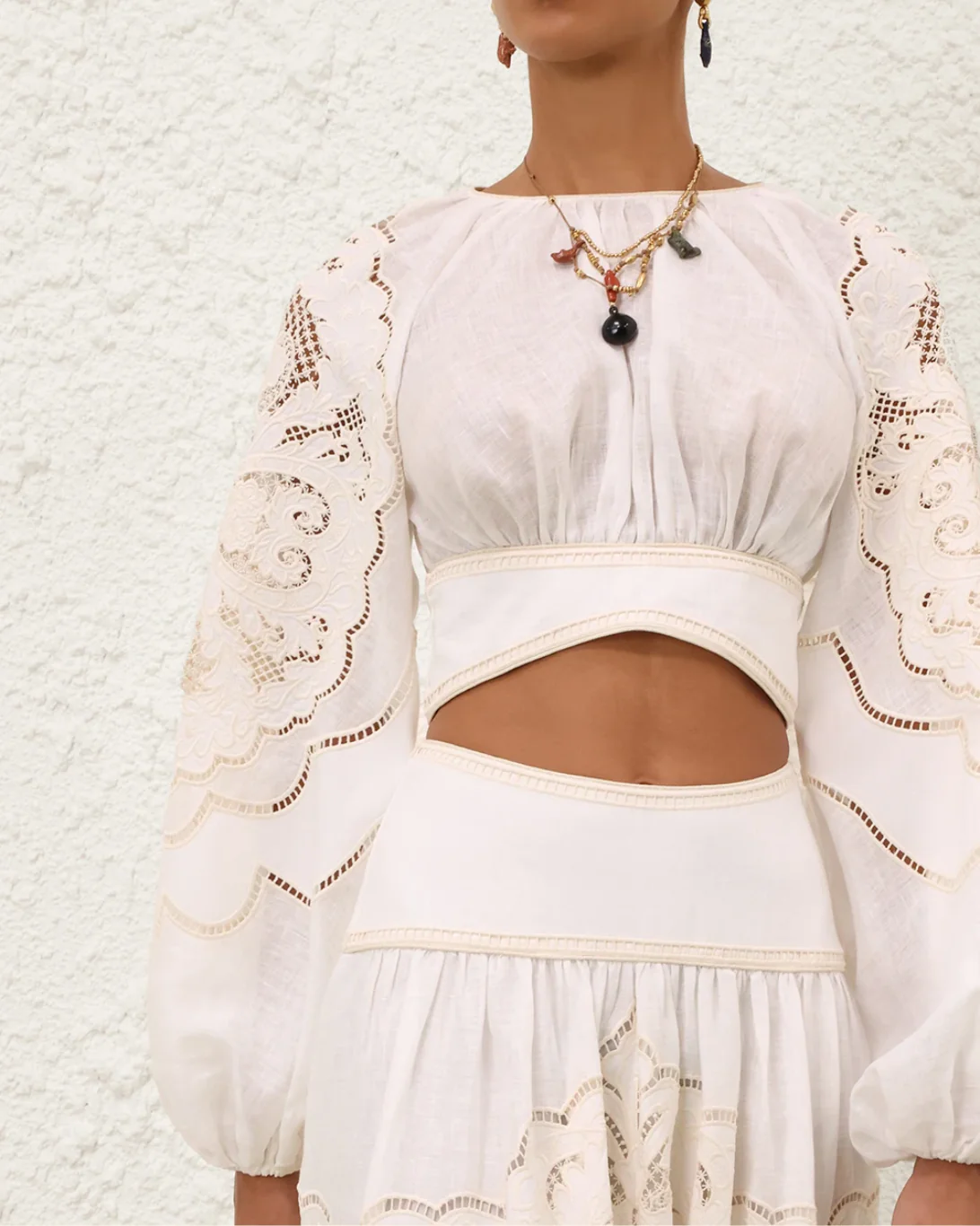 Daylight Maxi Skirt | Cream - Image 5