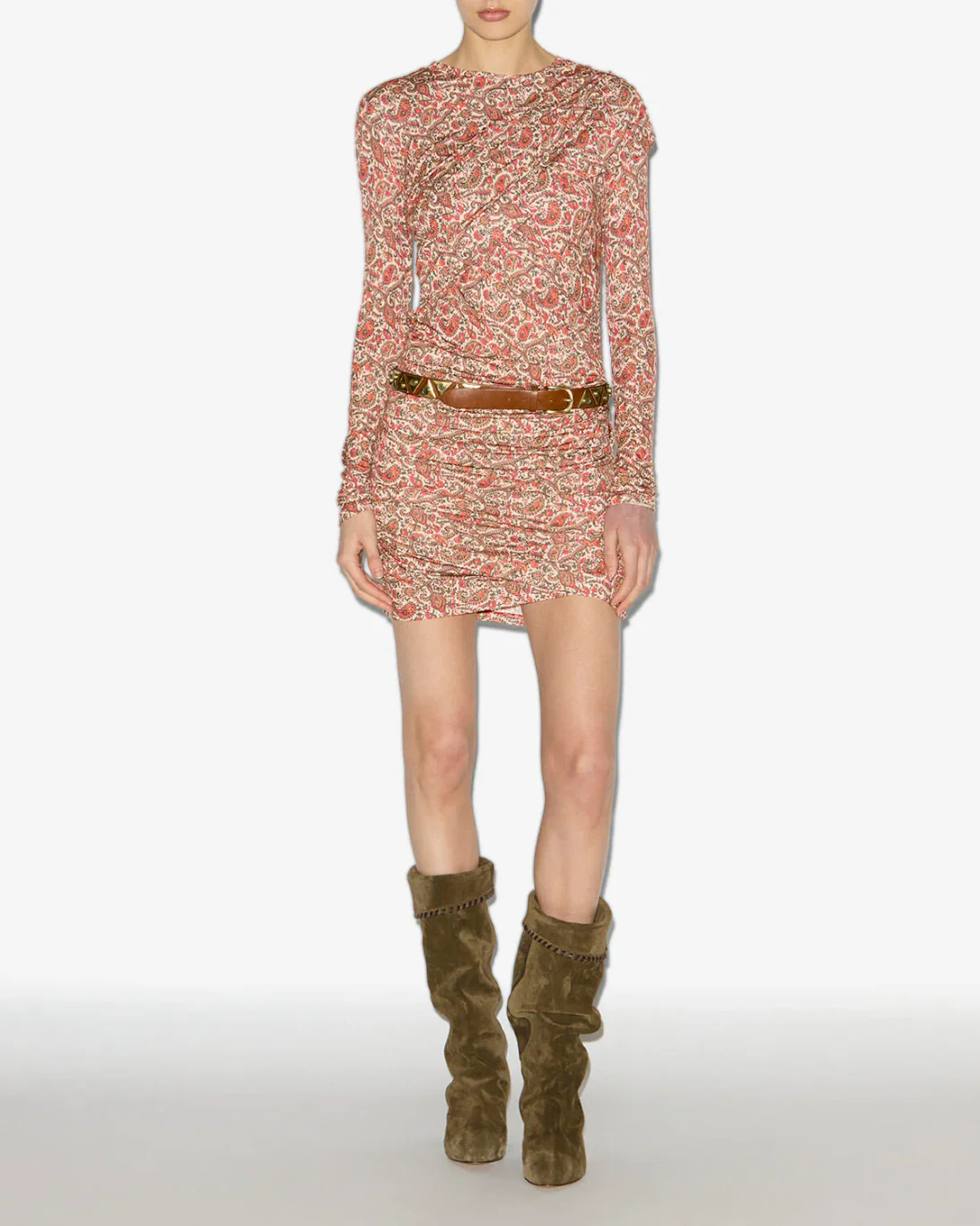 Denise Dress | Rust - Image 5