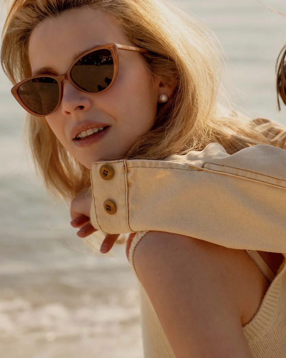 Doyenne Sunglasses | Mink/Cocoa - Image 5