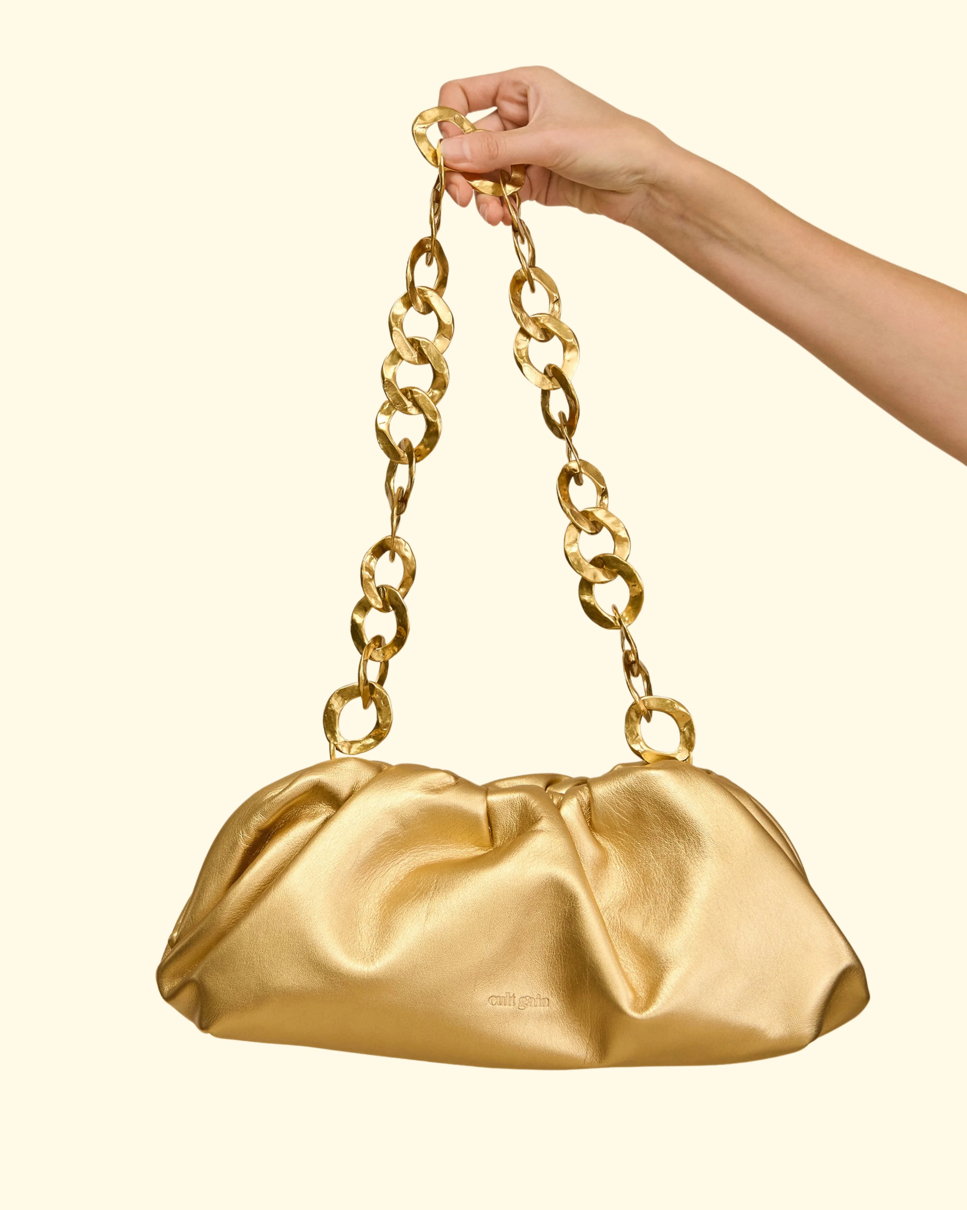 Dulce Shoulder Bag | Brass - Image 2