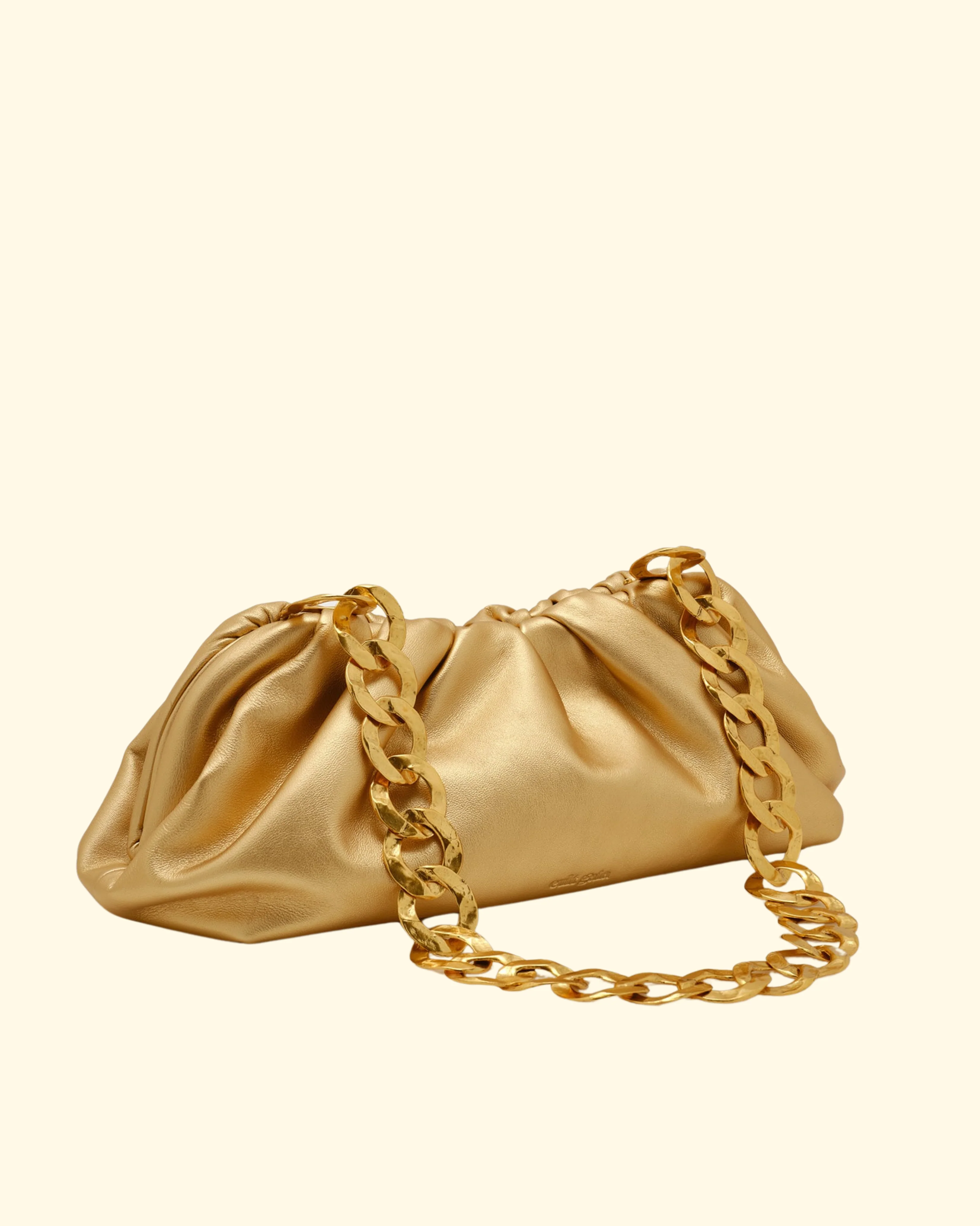 Dulce Shoulder Bag | Brass - Image 4