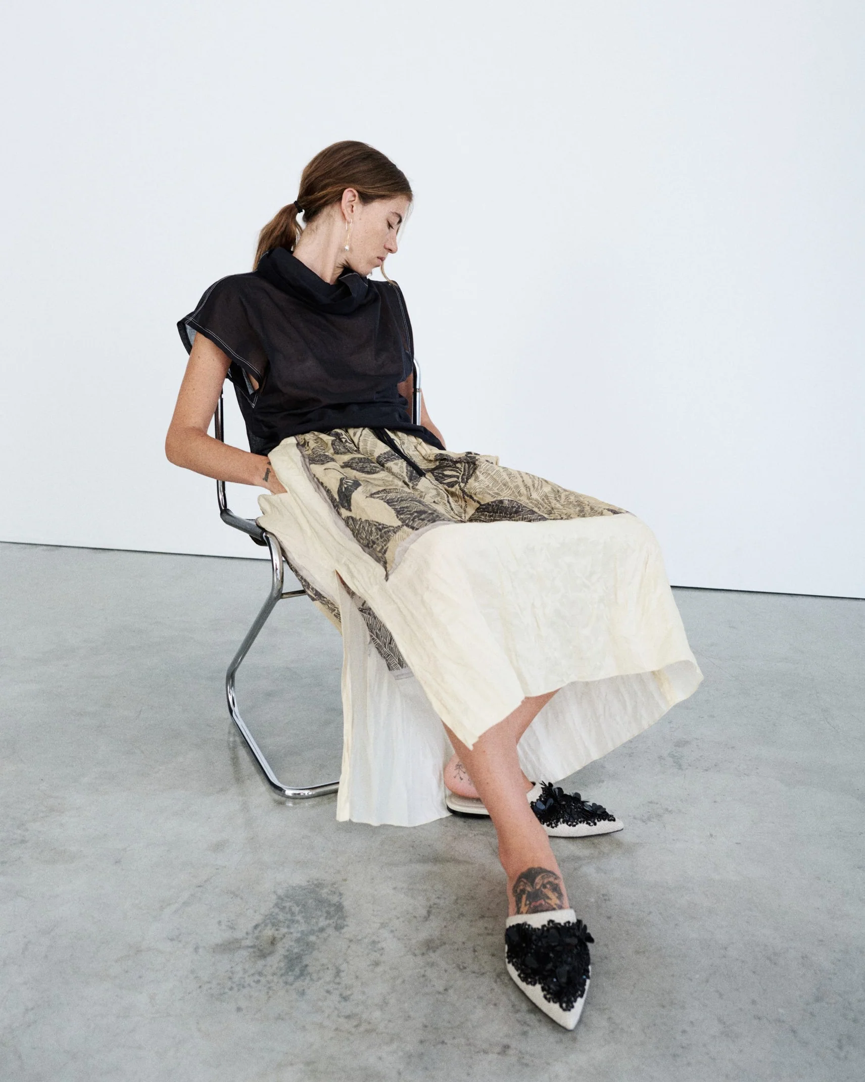 Eloise Skirt | Safari - Image 2