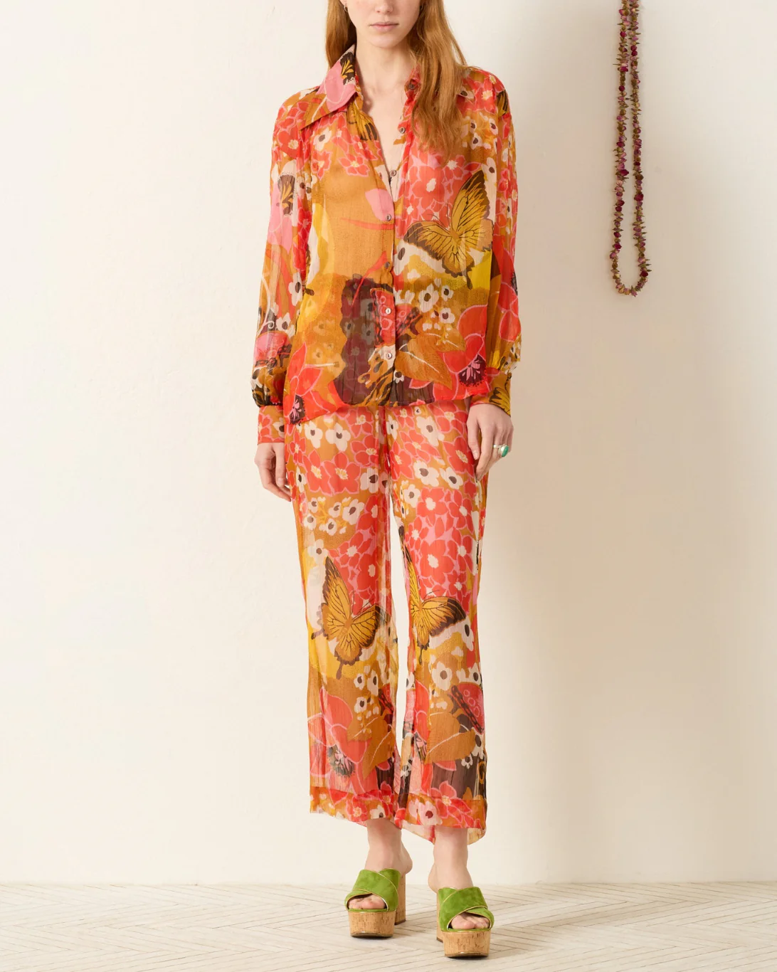 Emery Marigold Meadow Shirt | Multi - Image 3