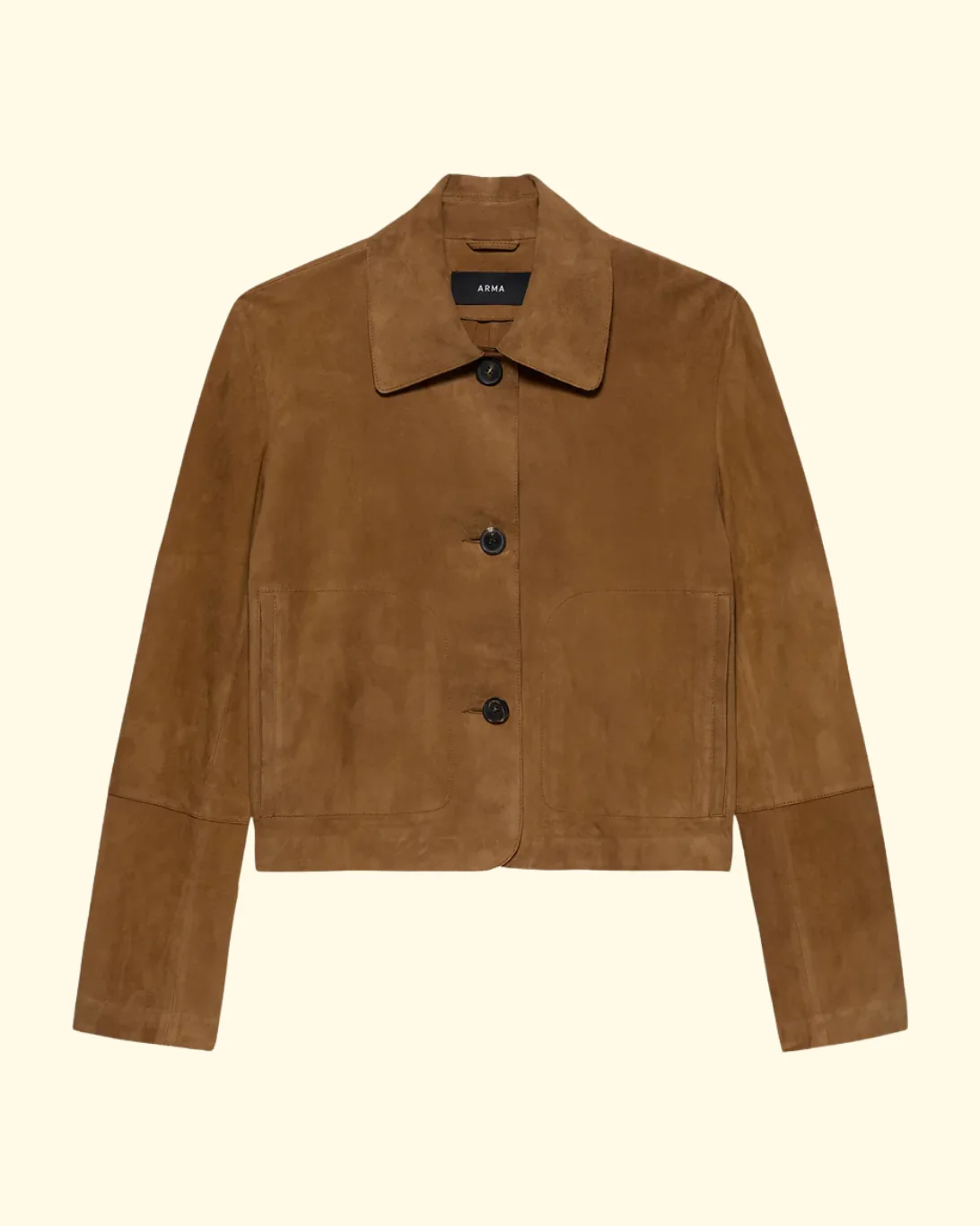 Emy Suede Jacket | Whiskey