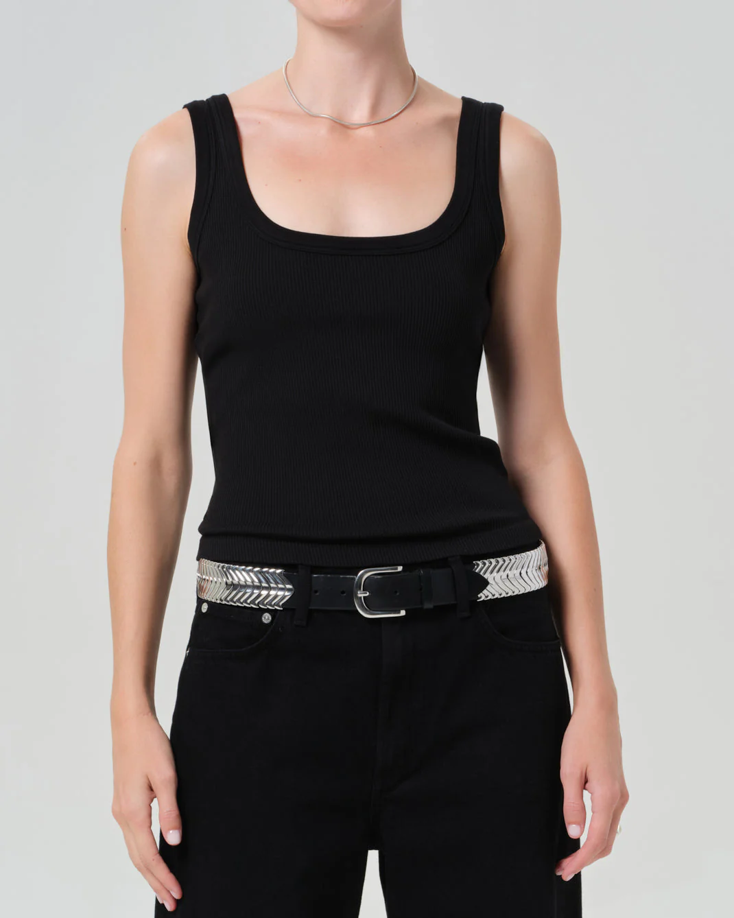 Faye Tank | Black - Image 2