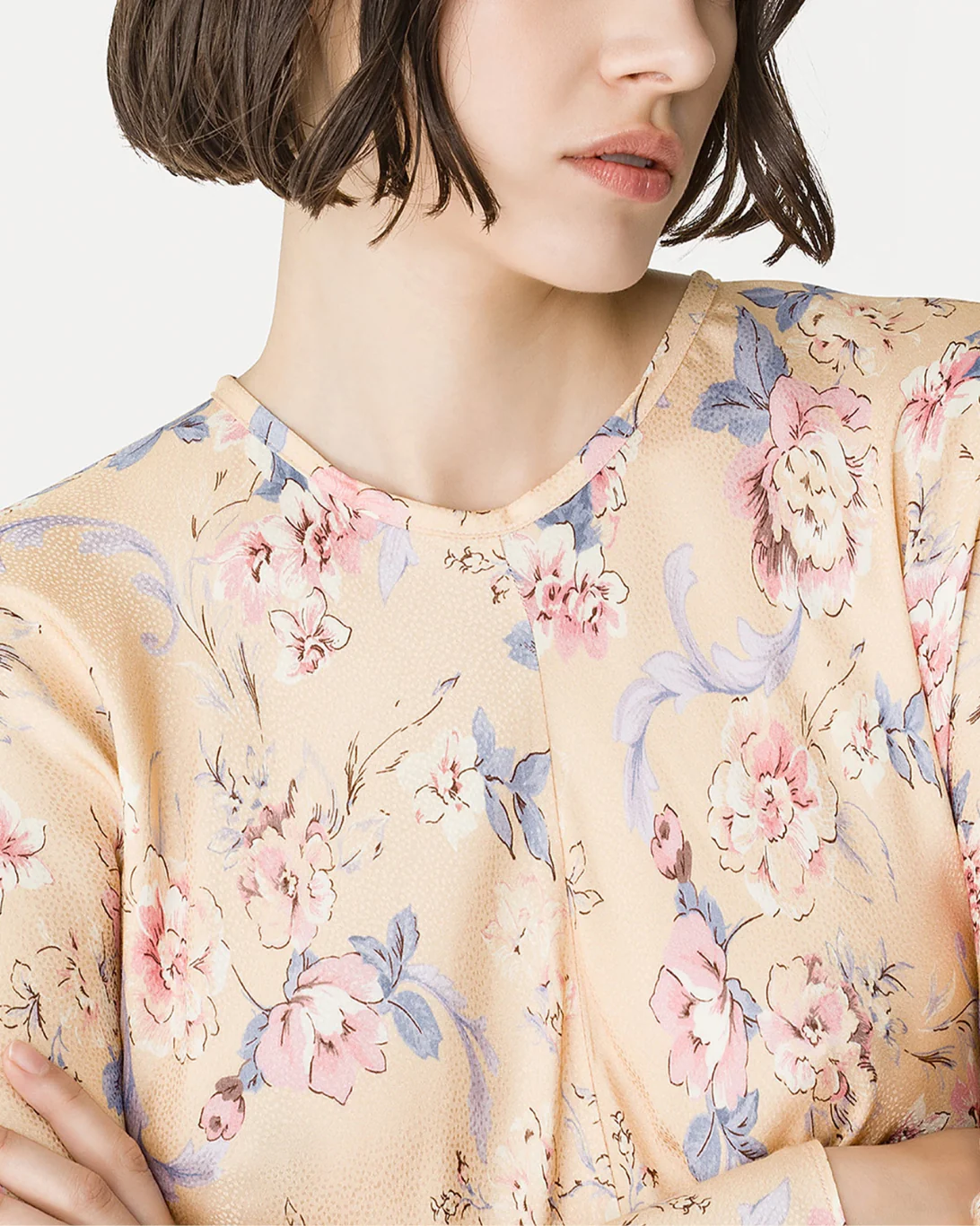 Fluid Sleeve Dress "Peonia My Love" | Peonia - Image 4