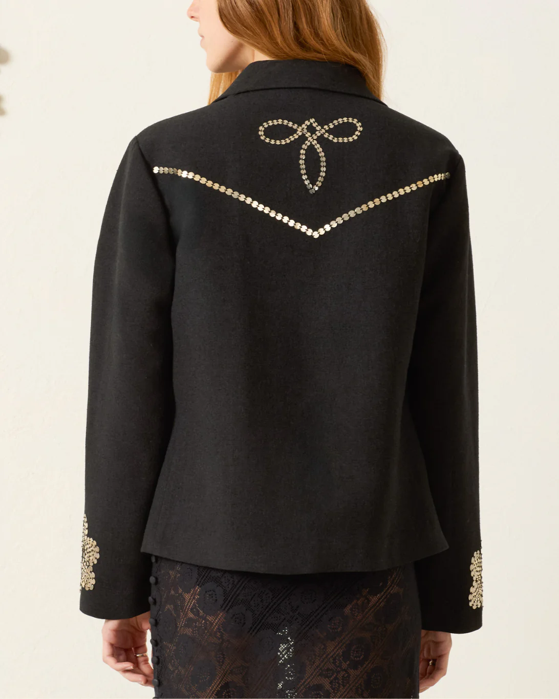 Francis Lovebird Coin Jacket | Black - Image 2